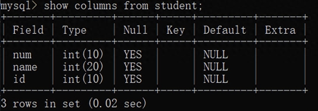 mysql增加多个字段语句，每天学点